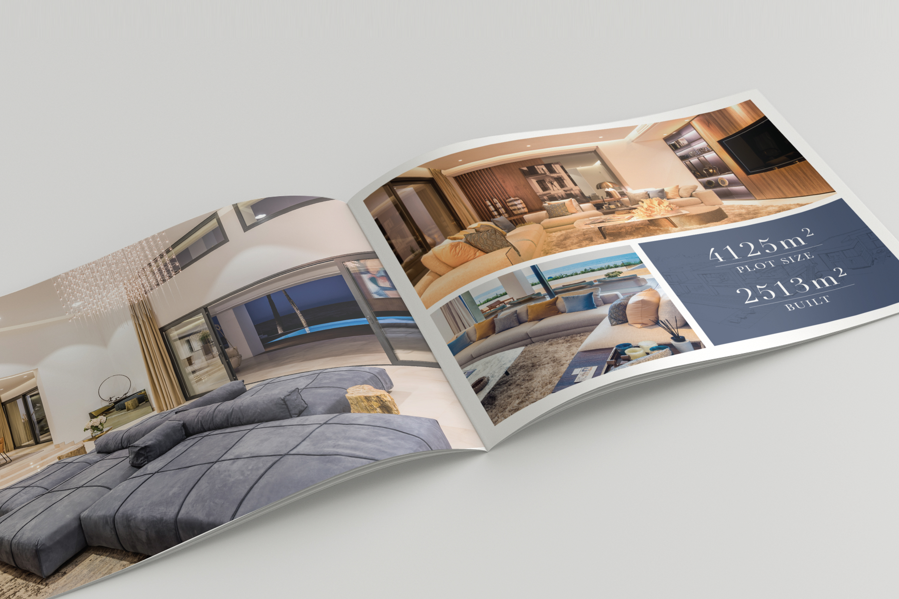 La Perla Blanca Marbella Booklet Design